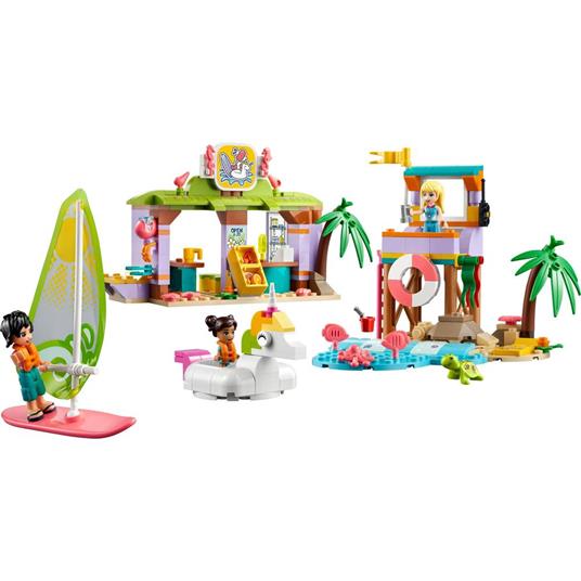 LEGO Friends 41710 Divertimento sulla Spiaggia dei Surfer, Costruzioni con Unicorno Giocattolo, Giochi per Bambini dai 6 Anni - 8