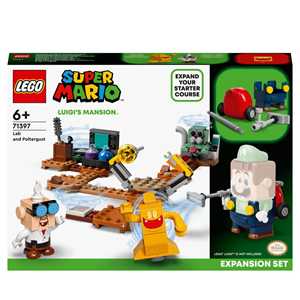 Giocattolo LEGO Super Mario 71397 Laboratorio e Poltergust di Luigis Mansion - Pack di Espansione, Costruzioni per Bambini di 6+ Anni LEGO