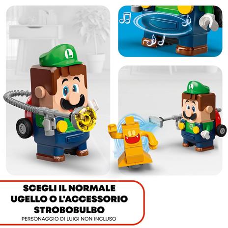 LEGO Super Mario 71397 Laboratorio e Poltergust di Luigis Mansion - Pack di Espansione, Costruzioni per Bambini di 6+ Anni - 4