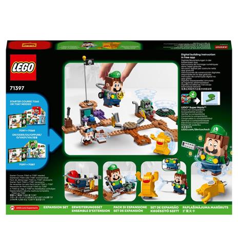 LEGO Super Mario 71397 Laboratorio e Poltergust di Luigis Mansion - Pack di Espansione, Costruzioni per Bambini di 6+ Anni - 10