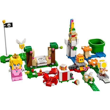 LEGO Super Mario 71403 Starter Pack Avventure di Peach, Giocattoli con Personaggio Interattivo della Principessa - 8