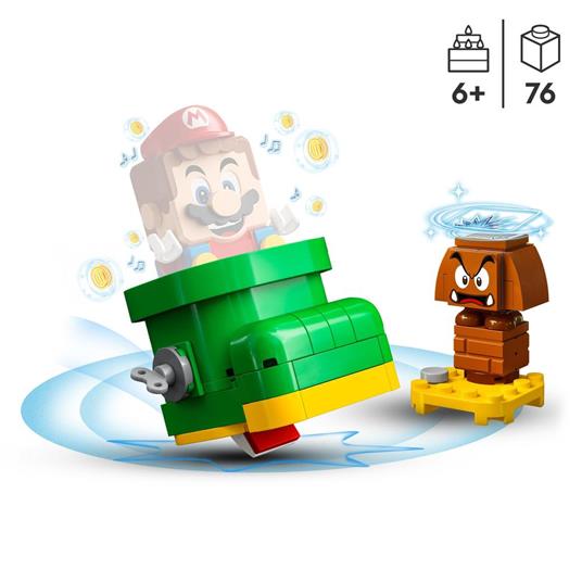 LEGO Super Mario 71404 Pack Espansione Scarpa del Goomba, Giocattoli da Collezione da Combinare con gli Starter Pack - 3