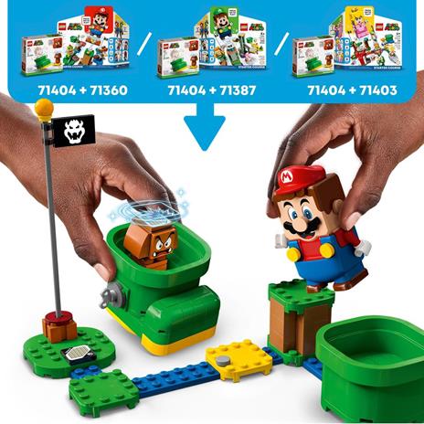 LEGO Super Mario 71404 Pack Espansione Scarpa del Goomba, Giocattoli da Collezione da Combinare con gli Starter Pack - 5