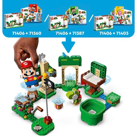 LEGO Super Mario 71406 Pack Espansione Casa dei Regali di Yoshi con 2 Figure, Giocattoli da Combinare con gli Starter Pack - 4