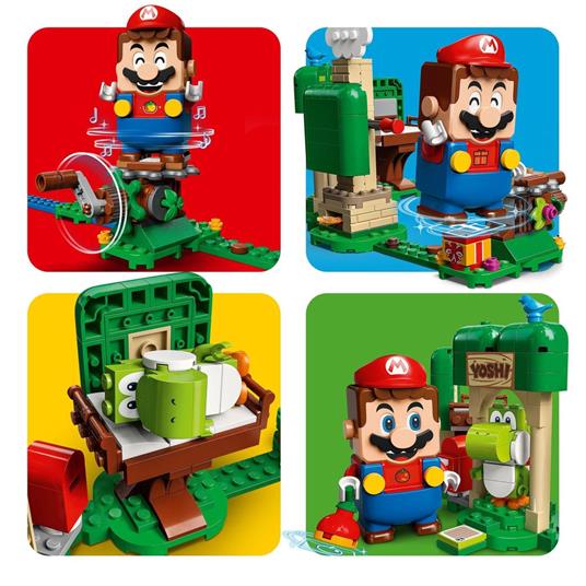 LEGO Super Mario 71406 Pack Espansione Casa dei Regali di Yoshi con 2 Figure, Giocattoli da Combinare con gli Starter Pack - 5