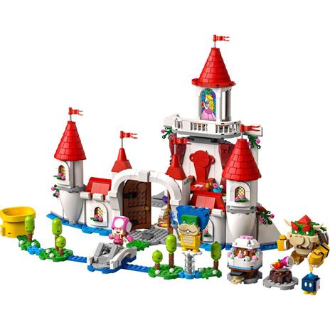 LEGO Super Mario 71408 Pack Espansione Castello di Peach, Giocattoli Creativi con 5 Figure, si Combina con gli Starter Pack - 8
