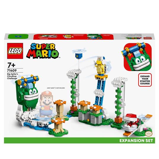 LEGO Super Mario 71409 Pack Espansione Sfida sulle Nuvole di Spike Gigante, Giocattoli da Combinare con gli Starter Pack - LEGO - Super Mario - TV & Movies - Giocattoli | IBS
