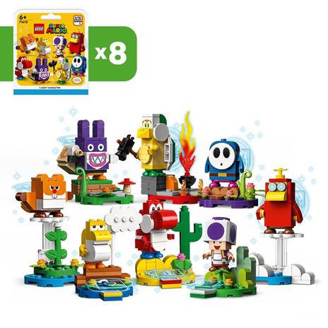 LEGO Super Mario Pack Personaggi - Serie 5, Set Misterioso di Personaggi da Collezione con Supporto, 1 Modellino Casuale - 3