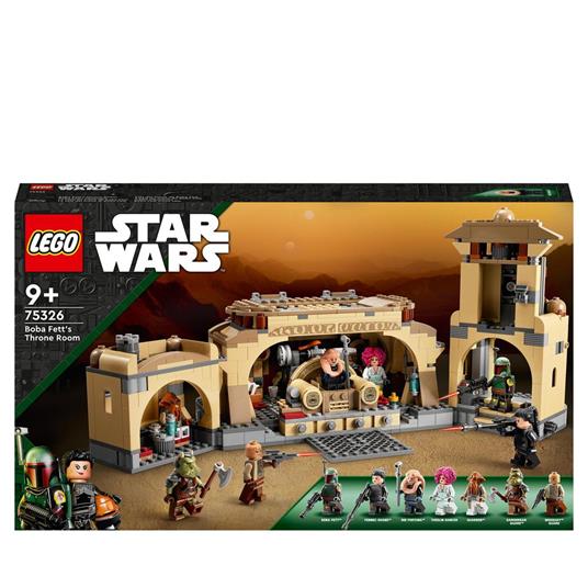 La sala del trono di Boba Fett