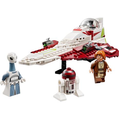 LEGO Star Wars 75333 Jedi Starfighter di Obi-Wan Kenobi, Set l'Attacco dei Cloni con Droide e Minifigure Taun We, Spada Laser - 8