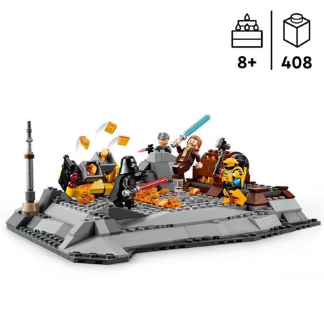 LEGO Star Wars 75334 Obi-Wan Kenobi vs. Darth Vader, Modellino da Costruire, Minifigure di Tala Durith con Pistola Giocattolo - 3