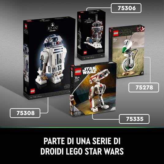 LEGO Star Wars 75335 BD-1, Figura di Droide Snodabile, Modellino da Collezione, Set dal Videogame Jedi: Fallen Order - 7