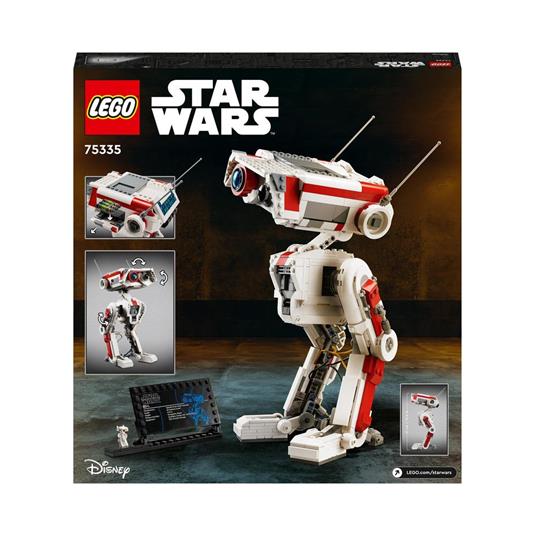 LEGO Star Wars 75335 BD-1, Figura di Droide Snodabile, Modellino da Collezione, Set dal Videogame Jedi: Fallen Order - 9