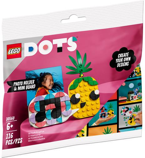 Ananas - Portafoto e mini base -  Dots 30560