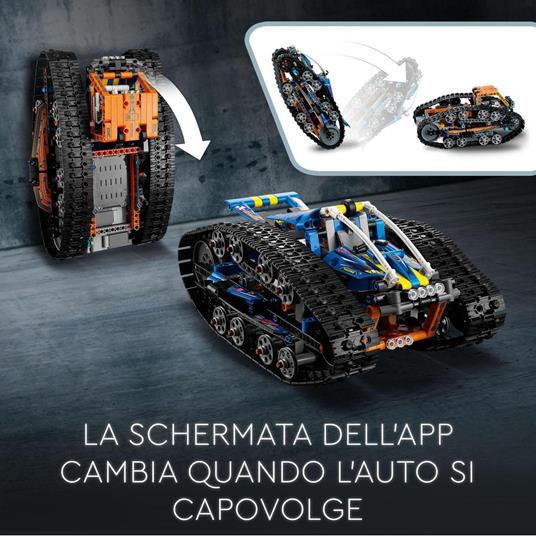LEGO Technic 42140 Veicolo di Trasformazione Controllato da App, Macchina Fuoristrada Telecomandata, Auto Giocattolo RC - 3