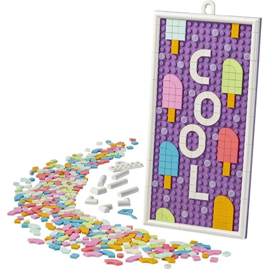 LEGO DOTS 41951 Bacheca Messaggi, Lavagna Personalizzabile per Bambini, Decorazione della Stanza, Giocattolo Fai Da Te - 7