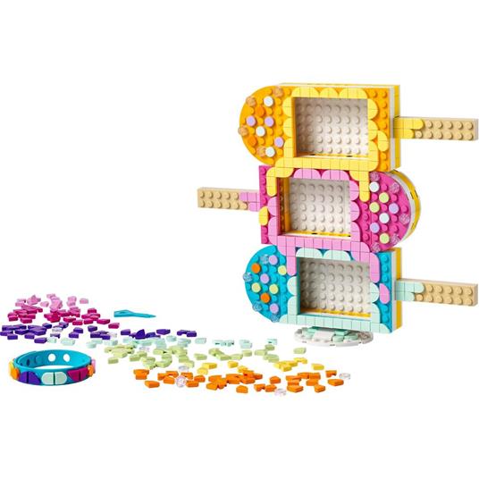 LEGO DOTS 41956 Cornici e Braccialetto - Gelato, Set Fai da Te con Portafoto, Regalo Creativo, Giochi per Bambini - 7