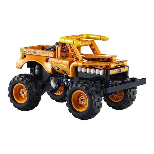LEGO Technic 42135 Monster Jam El Toro Loco, Set 2 in 1 Camion e Macchina Giocattolo, per Bambini di 7+ Anni - 7