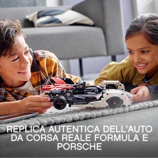 LEGO Technic 42137 Formula E Porsche 99X Electric, Auto da Corsa con App AR, Modellino da Costruire, Macchina Giocattolo - 3