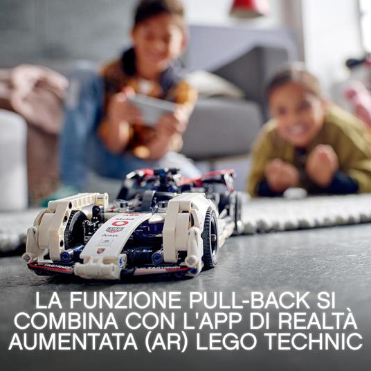 LEGO Technic 42137 Formula E Porsche 99X Electric, Auto da Corsa con App AR, Modellino da Costruire, Macchina Giocattolo - 5