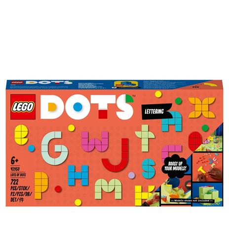 LEGO DOTS 41950 MEGA PACK - Lettere e Caratteri, Lavoretti Creativi Fai Da Te per Decorare, Giochi per Bambini di 6+ Anni