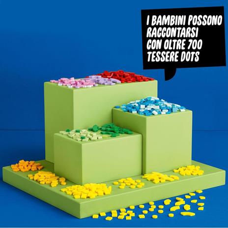 LEGO DOTS 41950 MEGA PACK - Lettere e Caratteri, Lavoretti Creativi Fai Da Te per Decorare, Giochi per Bambini di 6+ Anni - 5