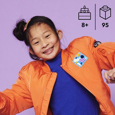 LEGO DOTS 41955 Patch Cucibile, Set Fai da Te con Toppa da Cucire, Regalo Creativo, Giochi per Bambini da 8 Anni in su - 3