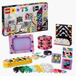 Lego dots 41961 toolkit del designer – motivi, set 10in1, portafoto, patch adesiva, regalo creativo, giochi per bambini