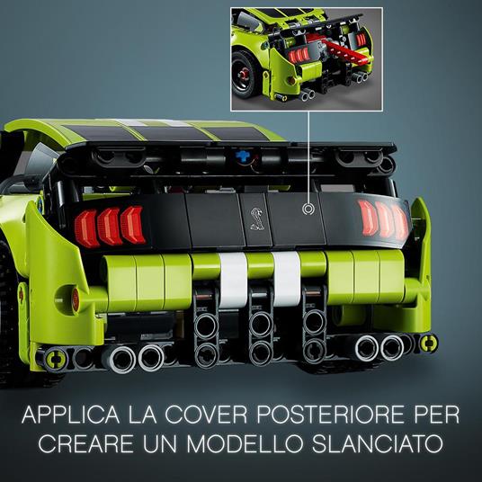 LEGO Technic 42138 Ford Mustang Shelby GT500, Modellino Auto da Costruire,  Macchina Giocattolo, con App AR - LEGO - Technic - Automobili - Giocattoli