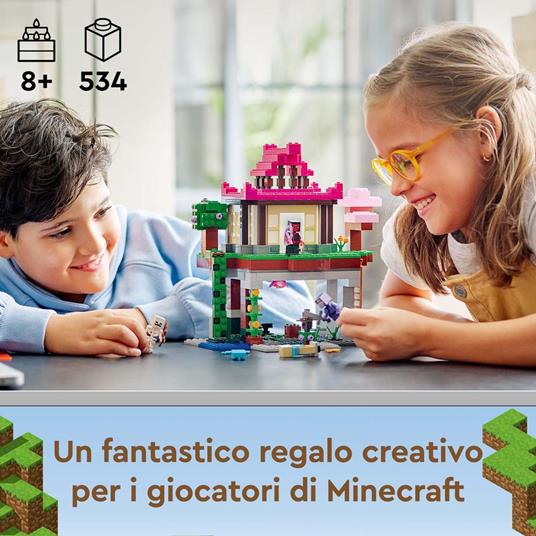 LEGO Minecraft 21183 I Campi d'Allenamento, Idea Regalo, Dojo e Bottega del Fabbro, Giochi per Bambini dagli 8 anni in su - 2
