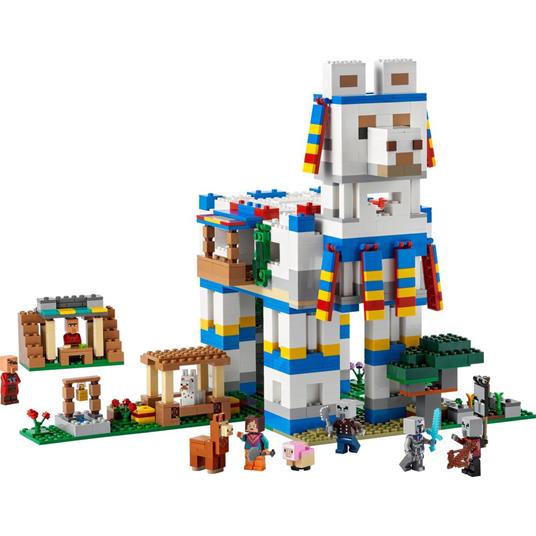 LEGO Minecraft 21188 Il Villaggio dei Lama, Casa Giocattolo con Animali della Fattoria, Giochi per Bambini Creativi - 8