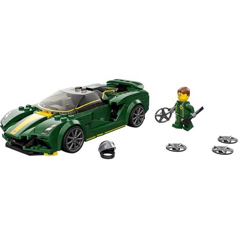 LEGO Speed Champions 76907 Lotus Evija, Macchina Giocattolo Da Corsa, Modello Replica Auto Sportiva, Set da Collezione - 7