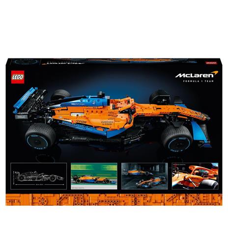 LEGO Technic 42141 Monoposto McLaren Formula 1 2022, Auto Replica F1, Set per Adulti Macchina da Corsa, Modellino Supercar - 9