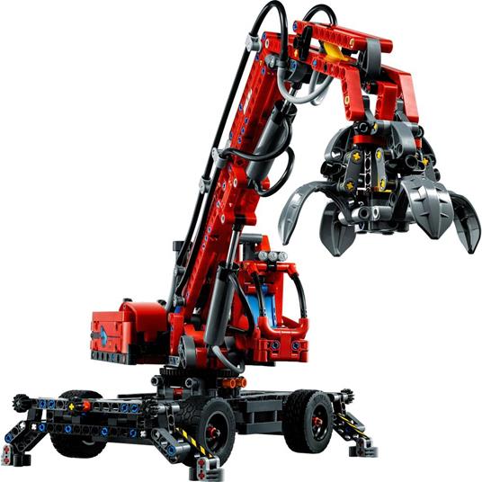 LEGO Technic 42144 Movimentatore di Materiali, Modello da Costruire con Funzioni Manuali e Pneumatiche, Giochi Educativi - 7