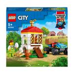 LEGO City 60344 Il Pollaio, Set con Nido per Galline, Con Fuoristrada e Fattoria Giocattolo, Giochi per Bambini dai 5 Anni