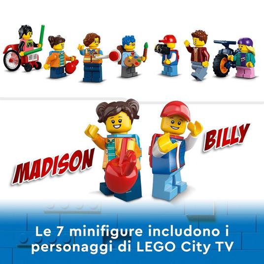 LEGO City 60329 Giorno di Scuola, Set Serie Adventures con Autobus Giocattolo, 2 Aule e Strada, per Bambini di 6+ Anni - 5