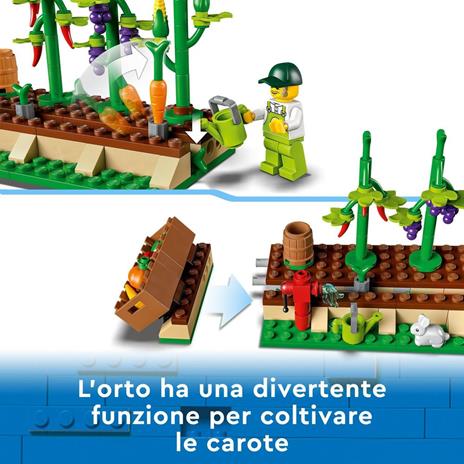 LEGO City 60345 Il Furgone del Fruttivendolo, Set con Camion Giocattolo, Fattoria Mobile, Giochi per Bambini dai 5 Anni - 4