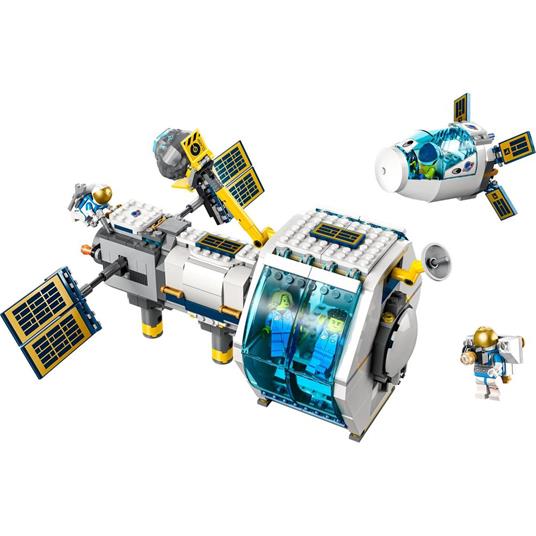 LEGO City 60349 Stazione Spaziale Lunare, Base NASA con 5 Minifigure di Astronauti, Giochi Creativi per Bambini di 6+ Anni - 8