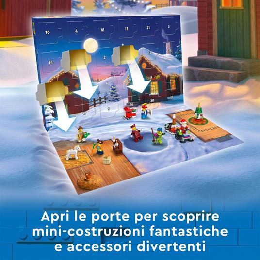 LEGO City 60352 Calendario dell'Avvento 2022, Mini Costruzioni Regalo a Tema Natalizio, Giochi per Bambini con Minifigure - 3