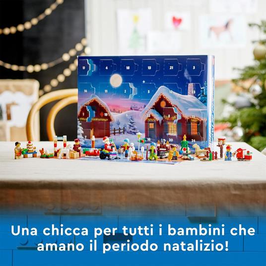 LEGO City 60352 Calendario dell'Avvento 2022, Mini Costruzioni Regalo a Tema Natalizio, Giochi per Bambini con Minifigure - 6