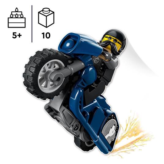 LEGO City Stuntz 60331 Stunt Bike da Touring, Moto Giocattolo con Minifigure, Giochi per Bambini dai 5 Anni, Idea Regalo - 3