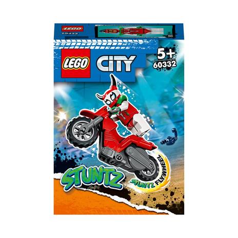 LEGO City Stuntz 60332 Stunt Bike? Scorpione Spericolato, Moto Giocattolo, Giochi per Bambini dai 5 Anni in su, Idea Regalo