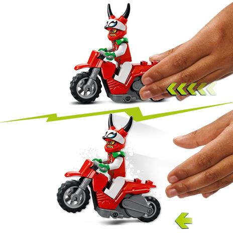 LEGO City Stuntz 60332 Stunt Bike? Scorpione Spericolato, Moto Giocattolo, Giochi per Bambini dai 5 Anni in su, Idea Regalo - 4