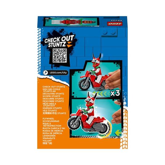 LEGO City Stuntz 60332 Stunt Bike? Scorpione Spericolato, Moto Giocattolo, Giochi per Bambini dai 5 Anni in su, Idea Regalo - 8