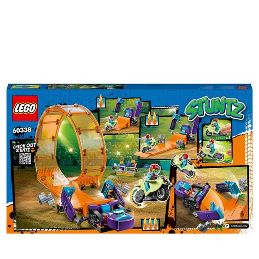 LEGO City Stuntz 60338 Giro della Morte dello Scimpanzé, Moto Giocattolo con Minifigure, Giochi per Bambini dai 7 Anni in su - 8