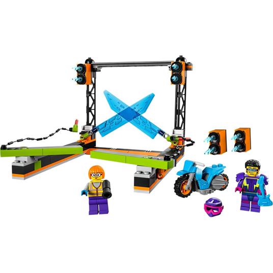 LEGO City Stuntz 60340 Sfida Acrobatica delle Lame, Moto Giocattolo con Minifigure, Giochi per Bambini e Bambine dai 5 Anni - 7