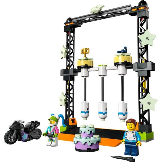 LEGO City Stuntz 60341 Sfida Acrobatica KO, Moto Giocattolo con Minifigure, Giochi per Bambini e Bambine dai 5 Anni in su - 7