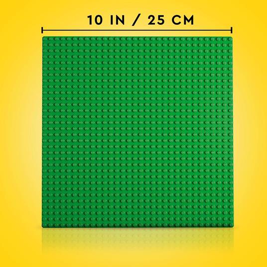 LEGO Classic 11023 Base Verde, Tavola per Costruzioni Quadrata con 32x32 Bottoncini, Piattaforma Classica per Mattoncini - 5