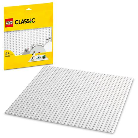 LEGO Classic Base bianca - 8