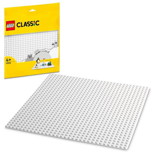 LEGO Classic Base bianca - 8